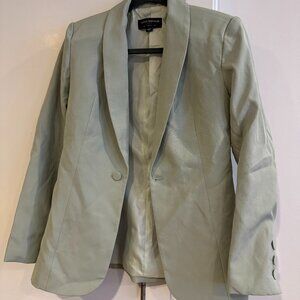 ASOS Little Mistress Bridesmaid suit jacket in sage green